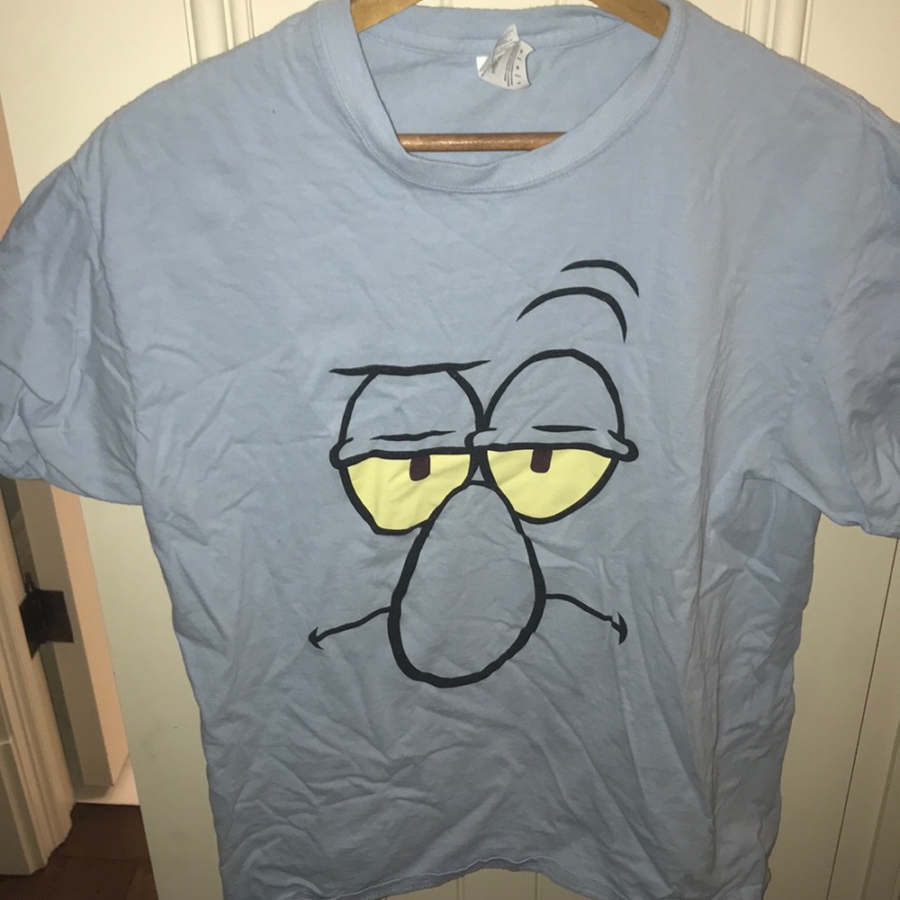 oversized squidward shirt short sleeve